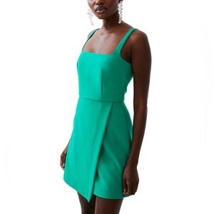 French Connection Women's Whisper Crossover Mini Dress